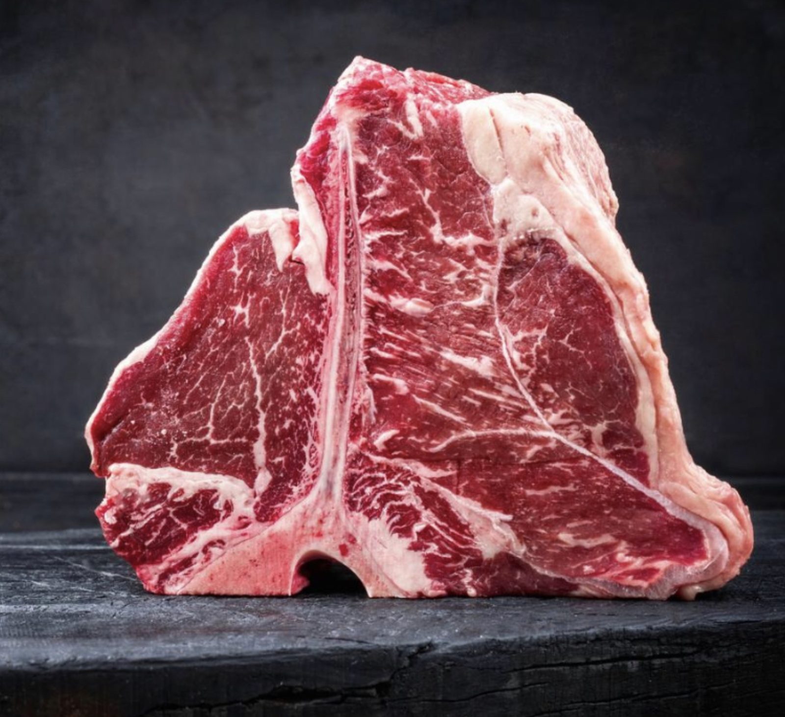 A seared ribeye